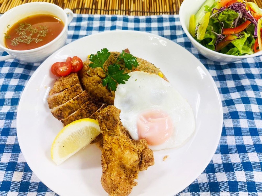 暑い日のスパイシーグルメ