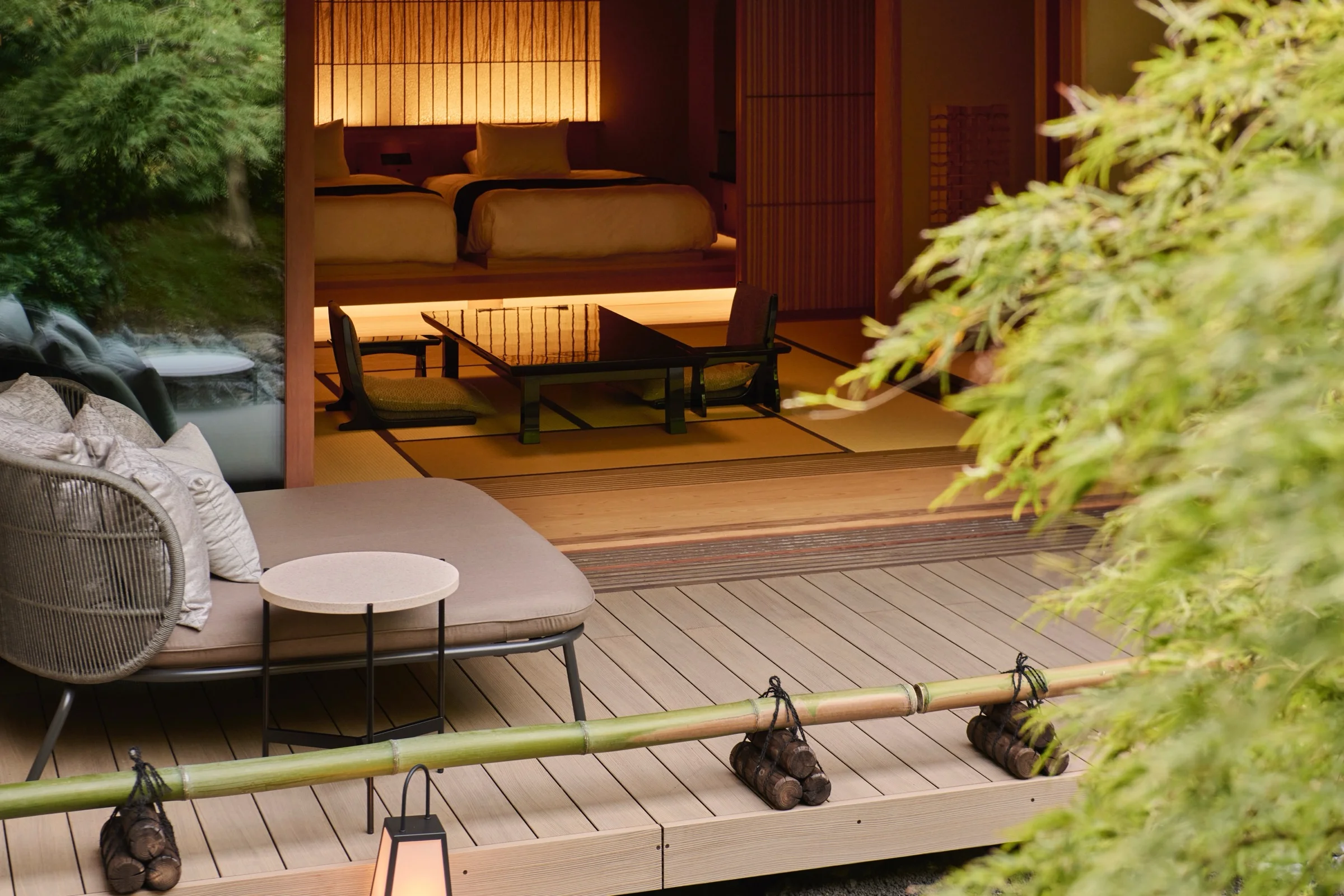 1階和室 テラス